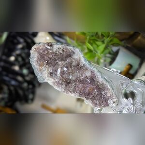 Smokey Amethyst Crystal Cluster